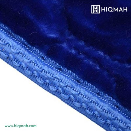 Hiqmah - Premium Foam Prayer Mat - Blue - 1